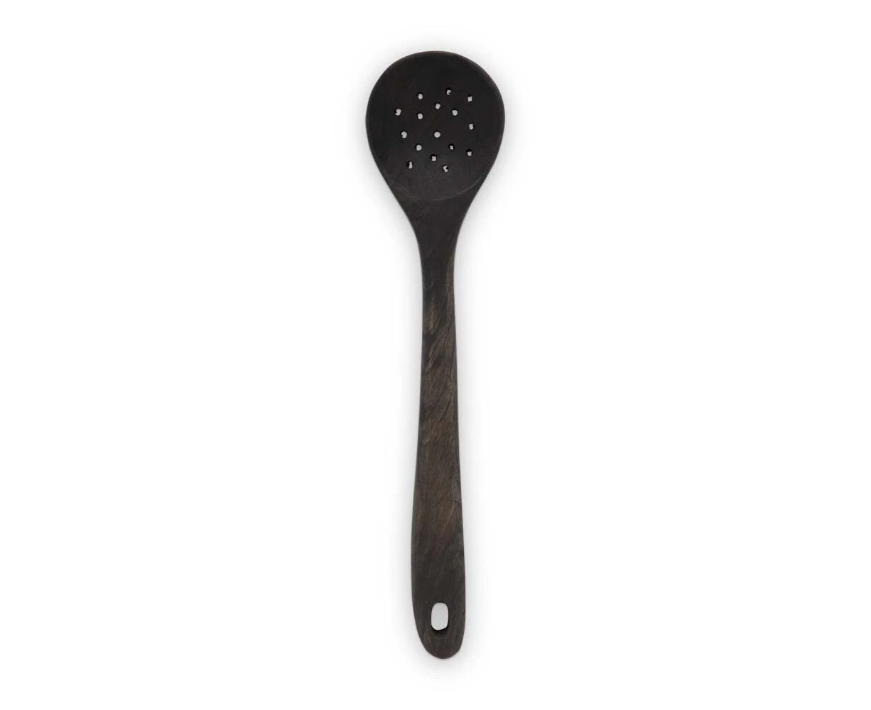 VTWonen VTWonen Black Acacia Wood Slotted Spoon