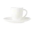 VTWonen VTWonen White Coffee Cup and Saucer 100ml