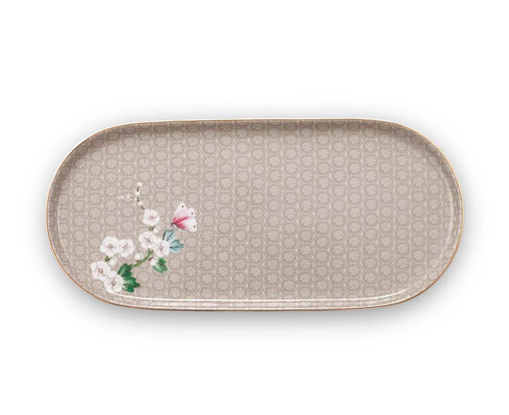 Pip Studio Milk & Sugar Kamini Plate - Khaki