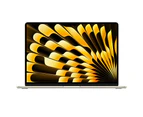 Apple MacBook Air 15 inch  M2 chip with 8-core CPU and 10-core GPU 256GB - Starlight MQKU3X/A