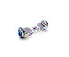 6.5" Hoverboard Bluetooth Speaker LED Self Balancing Scooter [Colour: Graffito]