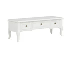 TV Cabinet White 100x35x35 cm Wood