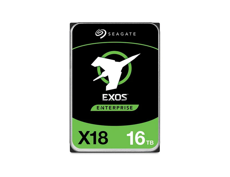 Seagate Exos Enterprise X18 16TB 3.5in 512E/4KN Hard Drive [ST16000NM000J]