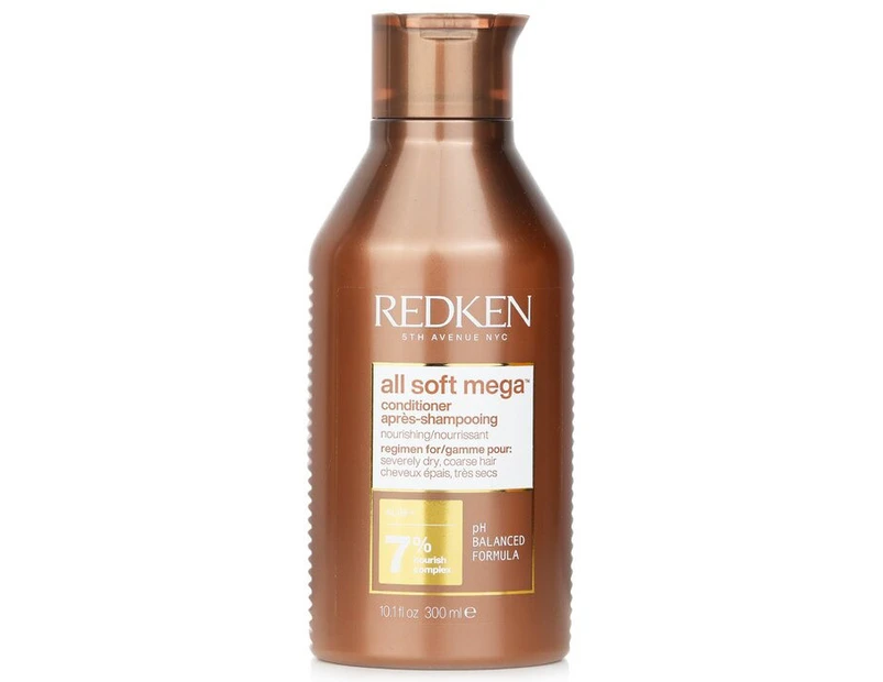 Redken All Soft Mega Conditioner (For Severely Dry/ Coarse Hair) 300ml/10.1oz