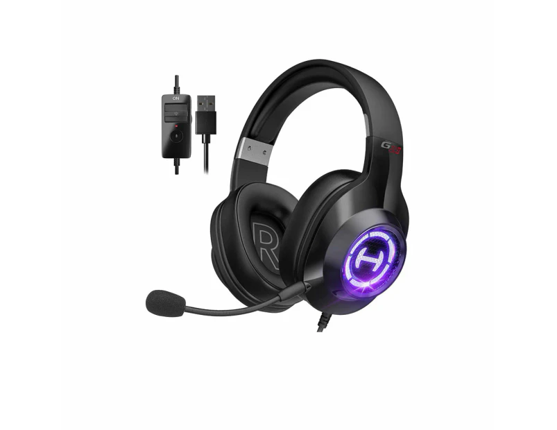 Edifier Surround Sound Usb Gaming Headset With Microphone Black