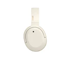 Edifier W820NB Plus Active Noise Cancelling Wireless Bluetooth Headphones - Ivory