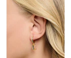 Thomas Sabo Hoop Earrings Royalty Star & Moon - Gold