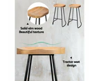 Tractor Bar Stools Set of 4 Kitchen Stool