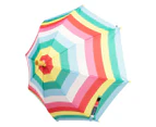 Korango Rainbow Stripe Kids' Umbrella - Rainbow