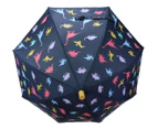 Korango Dinosaur Colour Change Kids' Umbrella - Navy