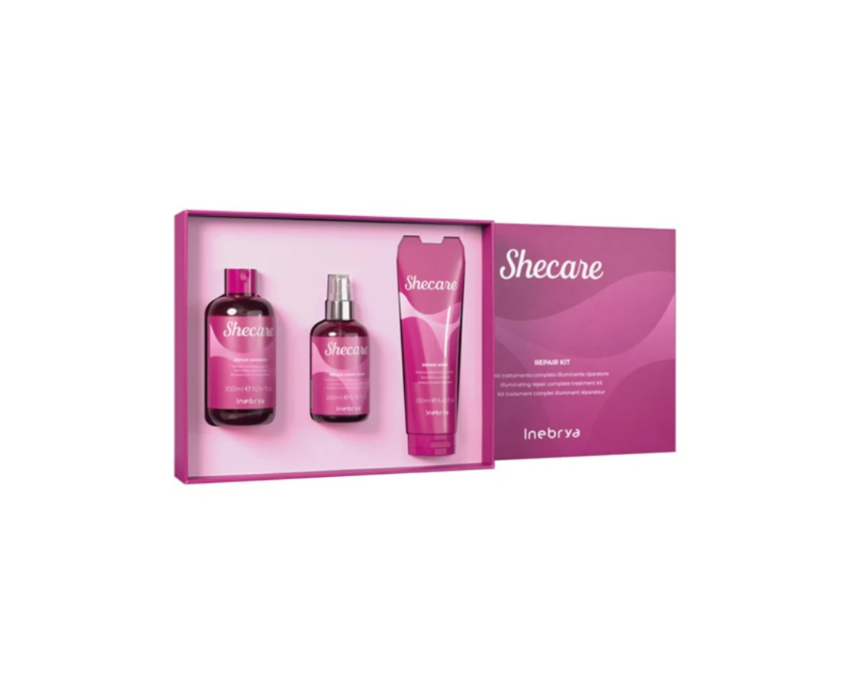 Inebrya Shecare Hair and Scalp Repair Complete Treatment Kit