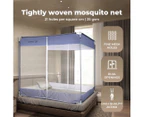 Dreamz Mosquito Bed Nets Foldable Canopy Square Fly Repel Insect Camping Protect
