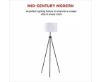 Mid-Century Floor Lamp Modern Tripod Decor Living Room Standing