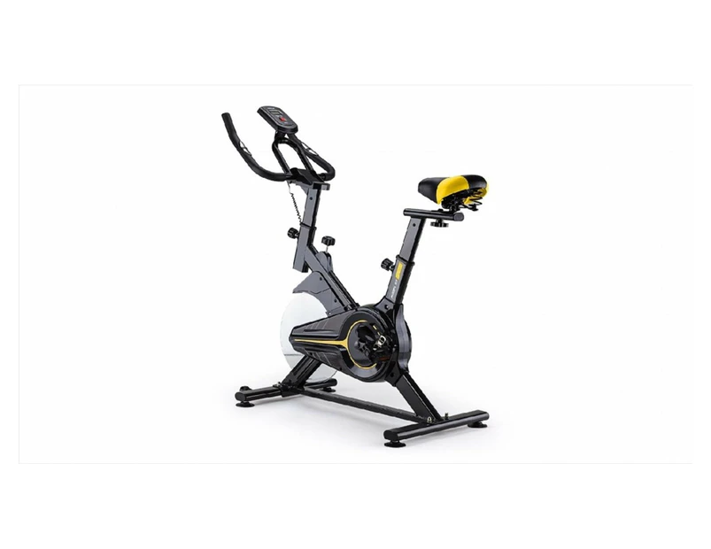 PROFLEX Commercial Spin Bike Flywheel Exercise Fitness Home Gym Yellow