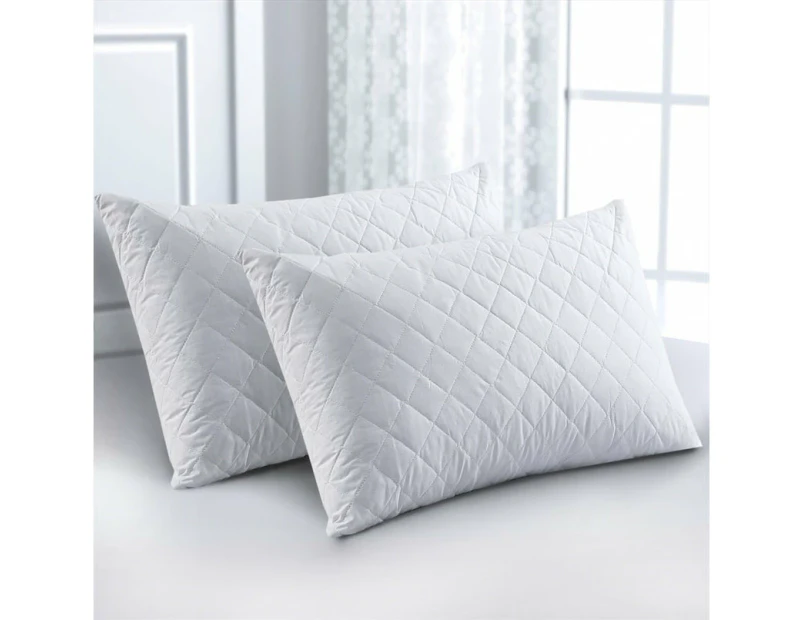 Elan Linen 100% Cotton Waterproof Pillow Protector