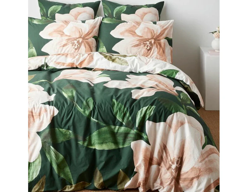 Target Carina Bloom Quilt Cover Set - Green