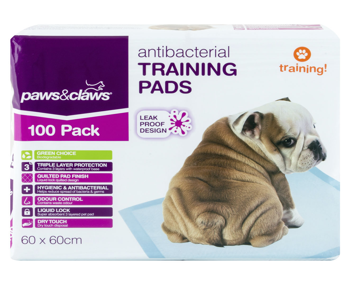 Biodegradable training pads best sale