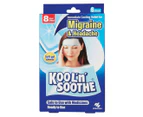 Kool 'n' Soothe Migraine & Headache Cooling Relief Gel Sheets 6pk