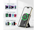Tough On Magnetic Wireless Portable Charger 5000mAh Power Bank with Stand
