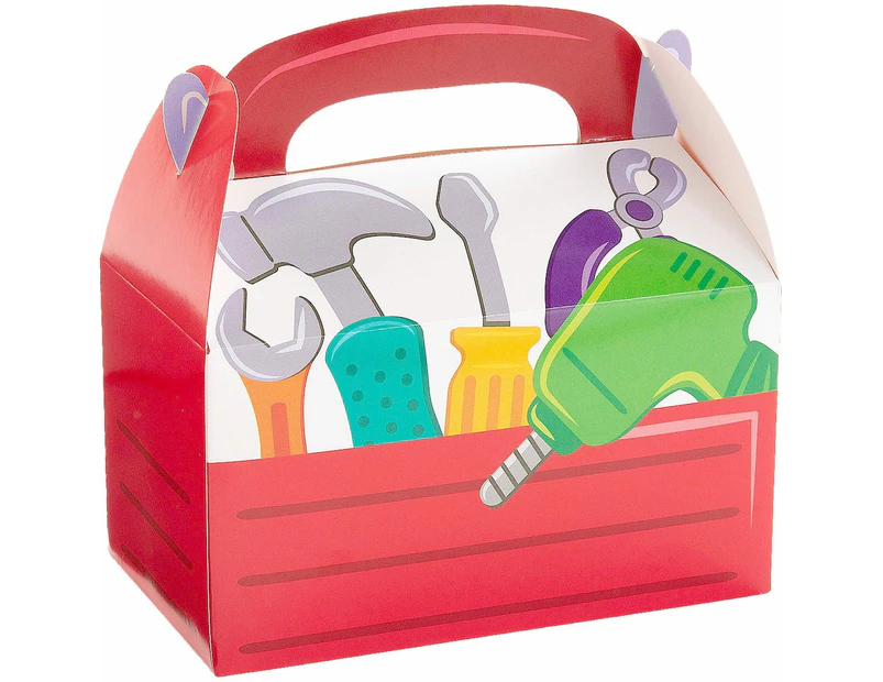 Little Handyman Tool Box Lolly/Treat Boxes (Pack of 12)