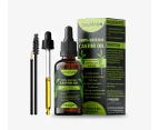 OAUSTAR Castor Oil-100% Natural - Cold-Pressed for Eyebrows, Eyelashes, Skin, Nail and Hair (30ml)