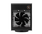 Black Rechargeable Desktop Air Cooler and Portable Fan 3-Speed Evaporative with 300ml Water Tank