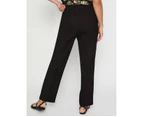 MILLERS - Womens Pants / Trousers -  Essential Short Length Pant - Black