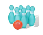 7pcs Inflatable Bowling Set Outdoor Yard Family Kids Game Beach Camping Party
