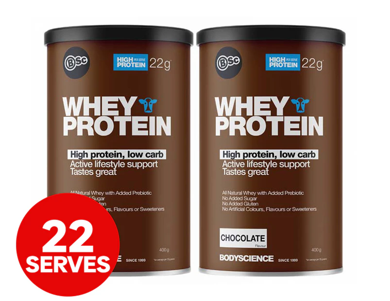 2 x BSc Whey Protein Chocolate 400g