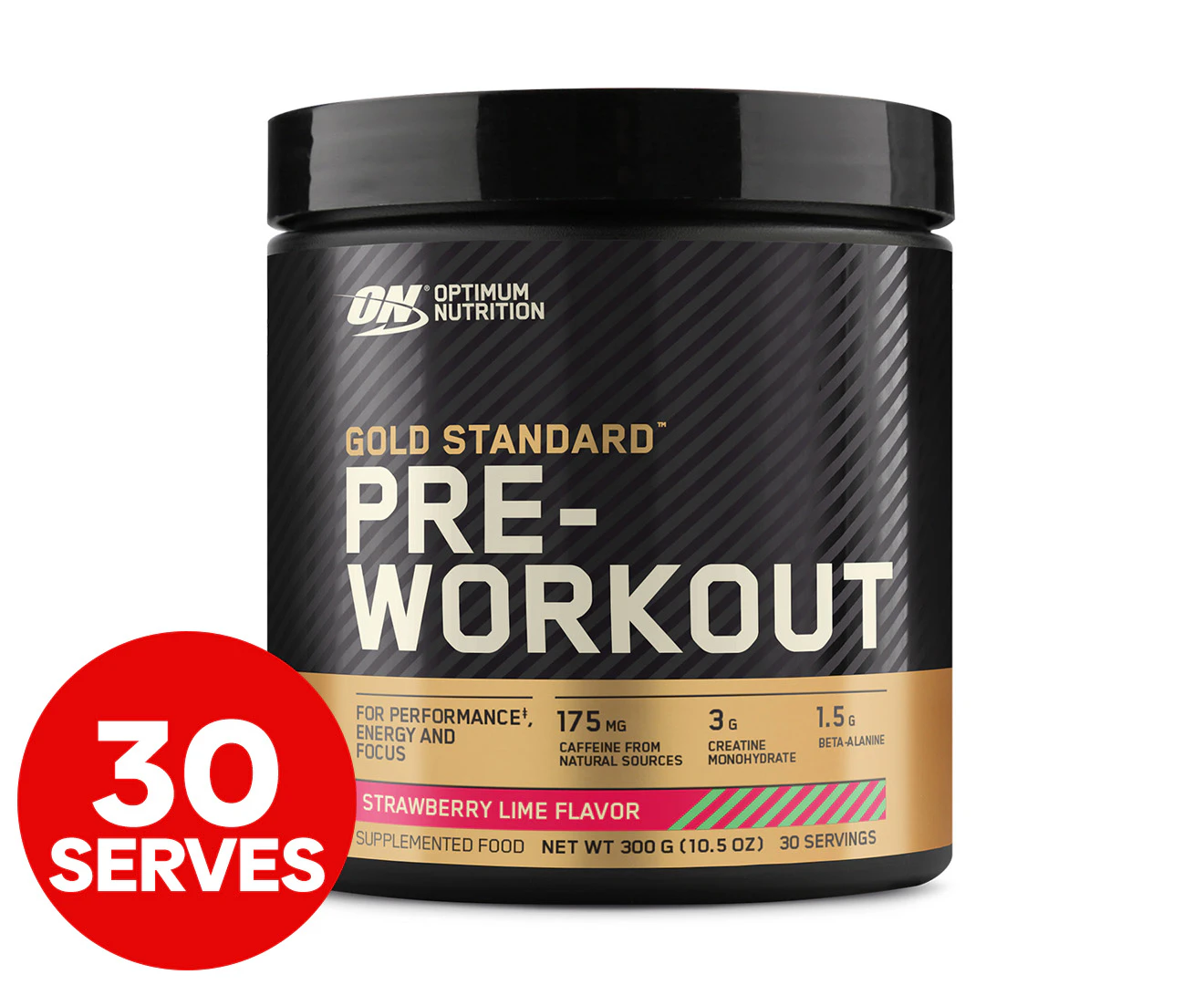 Optimum Nutrition Gold Standard Pre-Workout Strawberry Lime 300g