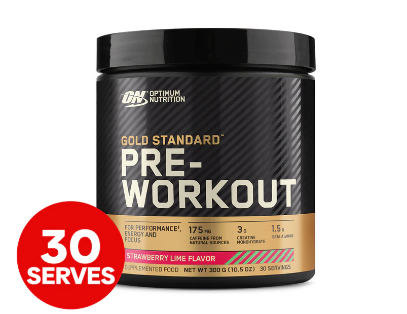 Optimum Nutrition Gold Standard Pre-Workout Strawberry Lime 300g