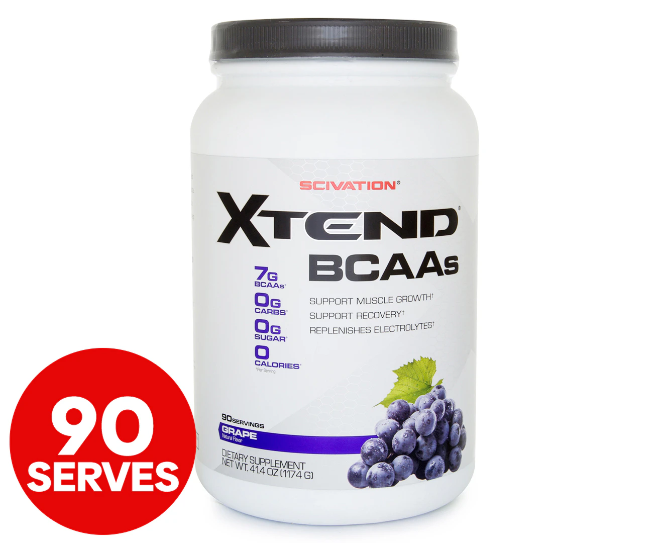 Scivation Xtend Original BCAAs Grape 1.1kg / 90 Serves