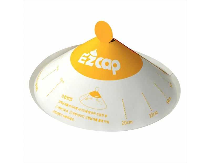 Boxpartner Disposable Paper Lid For Frypan 50 Piece