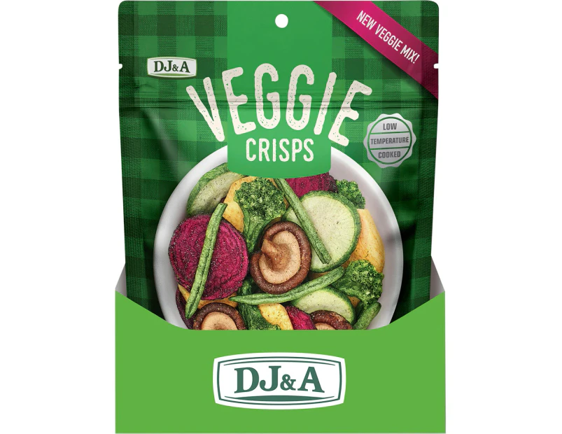 DJ&A Veggie Crisps Original 9x90g