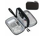 All-in-One Portable Travel Cable Organizer Bag Electronic Organizer - Pink