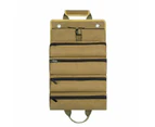 Foldable Roll-Type Tool Bag - Khaki