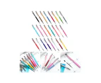 Write Pens for Touch Screens with Ballpoint Writing Pen Universal Ballpoint Pen 2 in 1 Stylists Pens for Tablet Laptops-Color-light purple