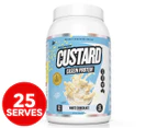 Muscle Nation Custard Casein Protein White Chocolate 1kg / 25 Serves