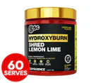 BSc HydroxyBurn Shred Thermogenic Pre-Workout Powder Lemon Lime 300g / 60 Serves