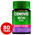 Cenovis Iron Plus for Women's Health and Energy 80 Tablets