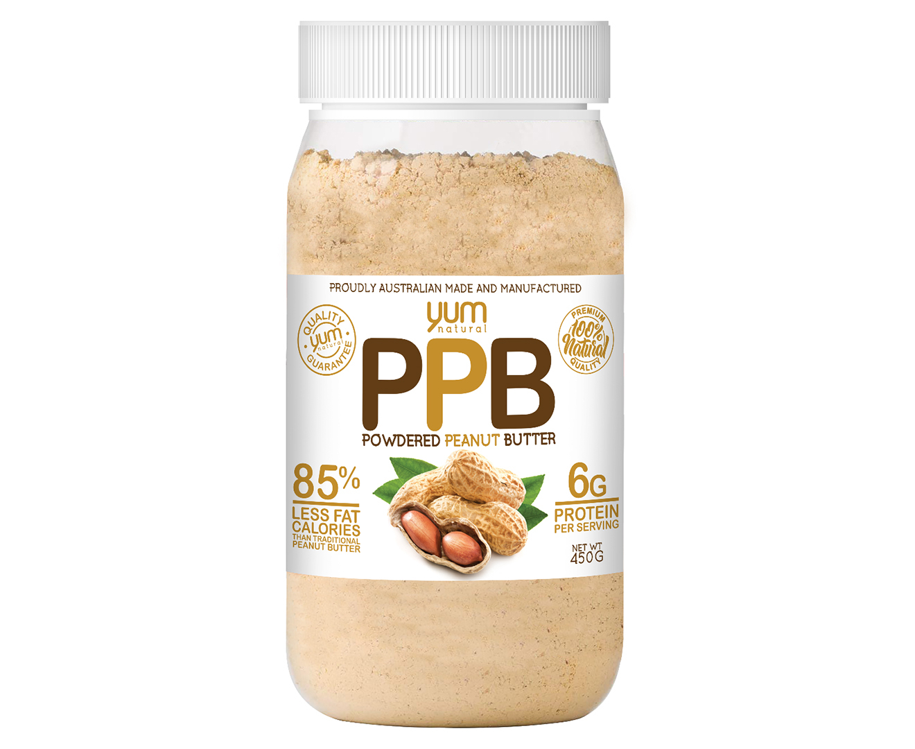 PPB Powdered Peanut Butter Chocolate 180g