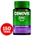 Cenovis Zinc Plus for General Wellbeing and Skin Health 150 Tablets
