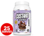 Muscle Nation Custard Casein Protein Double Chocolate 1kg / 25 Serves