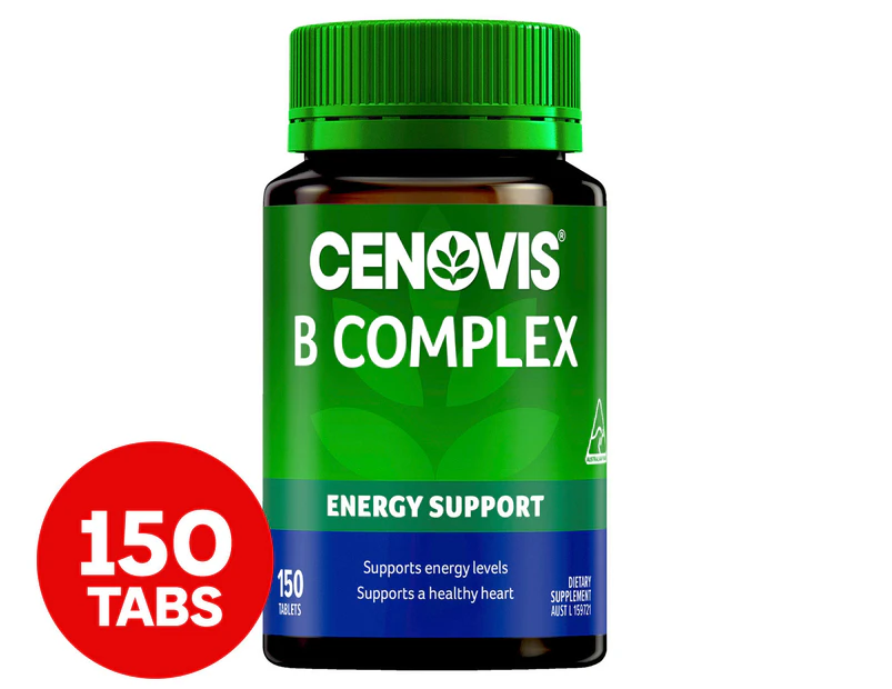 Cenovis Vitamin B Complex with B3, B6 + B12 for Energy 150 Tablets