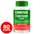 Cenovis Turmeric 3100 with Curcuminoids for Joint Health 80 Capsules