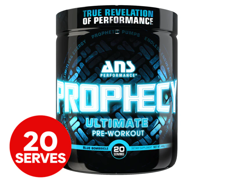 ANS Prophecy Pre-Workout Blue Bombsicle 440g / 20 Serves