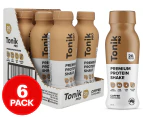 6 x Tonik Pro Premium Protein Shake Coffee 375mL