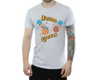 The Flintstones Mens Squad Goals T-Shirt (Sports Grey) - BI25079