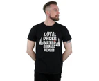 The Flintstones Mens Loyal Order Water Buffalo Member T-Shirt (Black) - BI25260