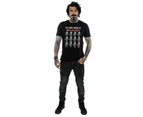 Friday 13th Mens The Many Moods Of Jason Voorhees T-Shirt (Black) - BI25321